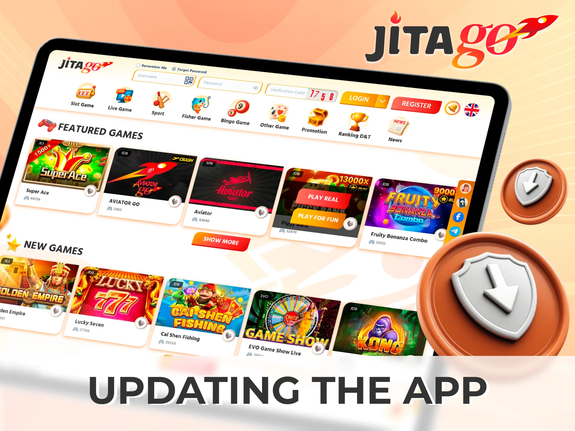 Keep the Jitago app updated to enjoy stable performance, new features, and exclusive bonuses.